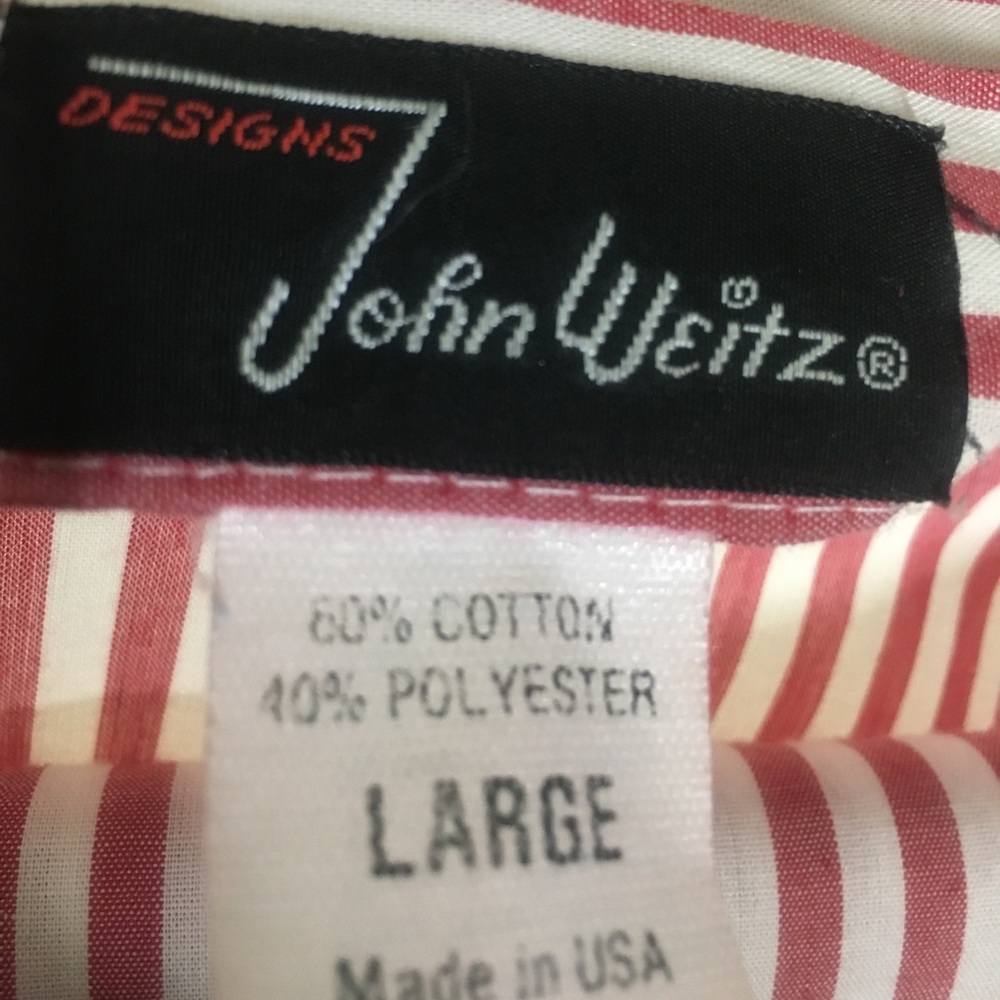 John Weitz Men’s Pre-Owned Pajamas. Size L, 42/44.